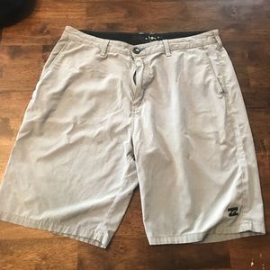 Grey Billabong board shorts